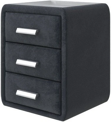 PROxSON Тумба Soft Mebel (Ткань: Велюр Casa Графитовый) 51x48