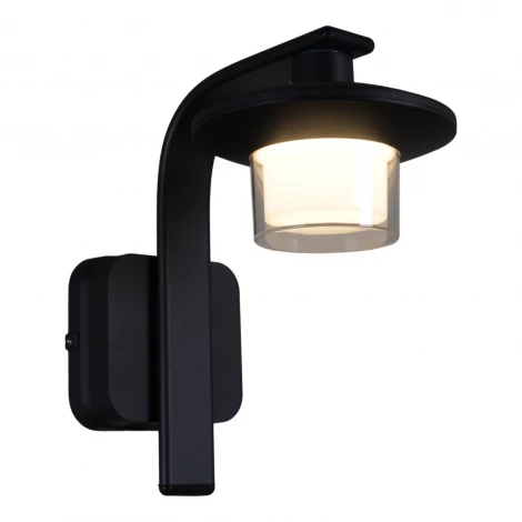 Настенный фонарь уличный светодиодный Reluce 08334-9.2-001JH LED12W BK RLOS