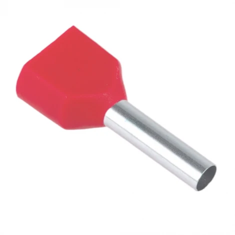 Наконечник штыревой втулочный изолированный 100 шт. Stekker 50385