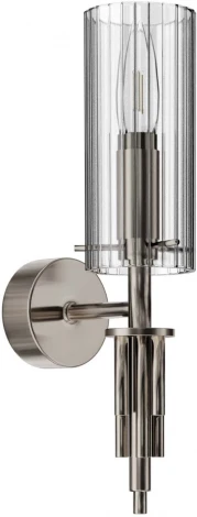 Бра ST Luce Santori SL2005.101.01 никель/прозрачный E14 1*40W (220V, круглые)