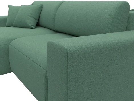 Диван угловой Лига-036 НПБ Классик левый угол Лига Диванов (Рогожка) арт.124683L