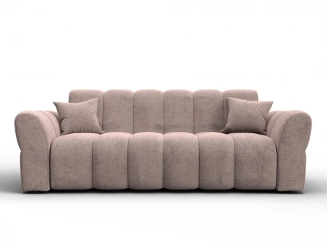 Диван-книжка Лига-111 (ДСП,ЛДСП,Велюр/Бежевый) Лига Диванов 136692