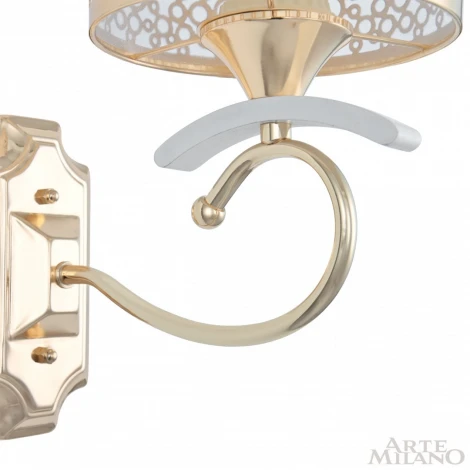 Бра Arte Milano Florentia-9787 309787/1W Wh/Gd (220V)