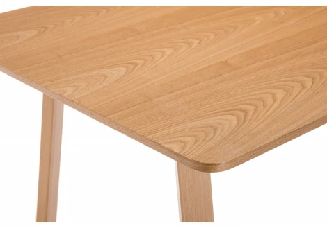 Стол на металлокаркасе Woodville Kont 120 light walnut 11711