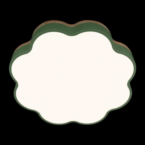 Потолочный светильник светодиодный для детской Loft It Axel 10225/36 Green (220V, тучи)