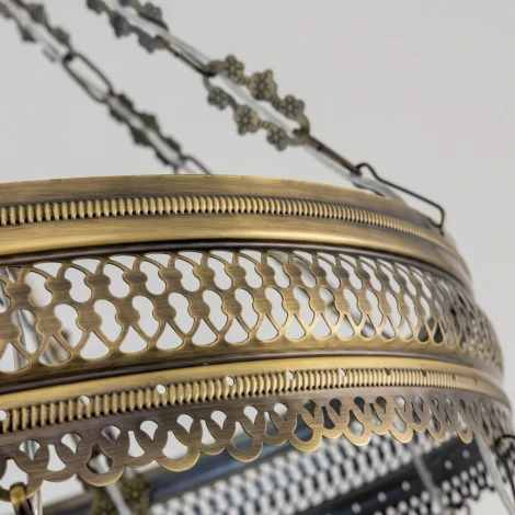 Подвесная люстра ярусная Каир CL419193 Citilux (220V, на цепи, шарики)