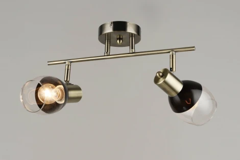 Потолочная люстра на штанге SL1443-2 AB Мелодия Света SL1N 000080215