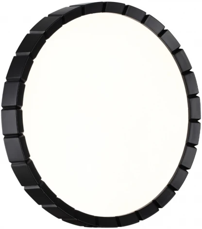 Настенно-потолочный светильник Sonex Atabi Black 7649/CL PALE SN пластик/белый/черный LED 30Вт 4000К D336 IP43 (220V, круглые)