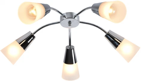 Потолочная люстра Escada Aquilegia 1100/5P Chrome Е14*40W (220V)