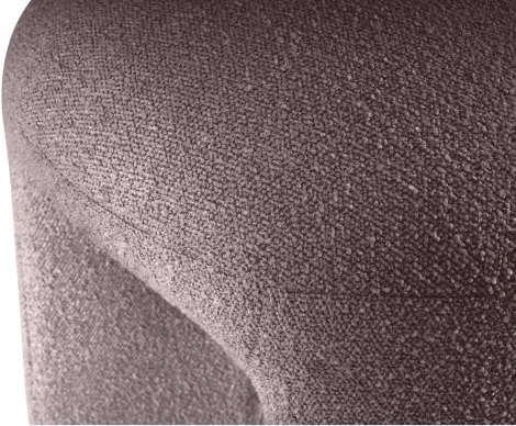 Пуф Shaggy ОГОГО (арт.825272), (Букле,Ткань/Серый)