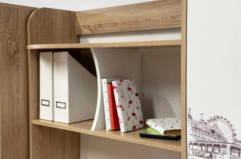 Лайт-1 Надстройка стола компьютерного 1200 Mebelson арт.NKL01S1.2.1623