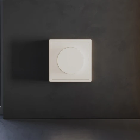 Накладка для светорегулятора поворотно-нажимного (хлопок) Voltum S70 VLS002013