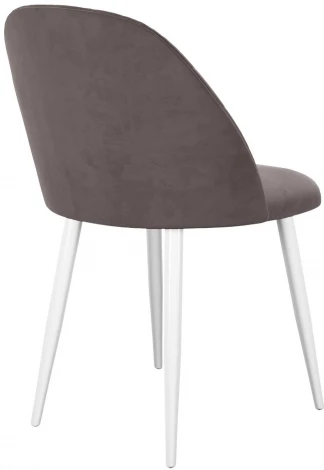 Стул DikLine 302 B5 LATTE, ножки белые