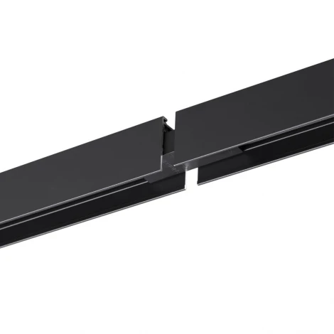 Соединитель с токопроводом прямой Novotech Vector 135312 черный IP20 90-240V