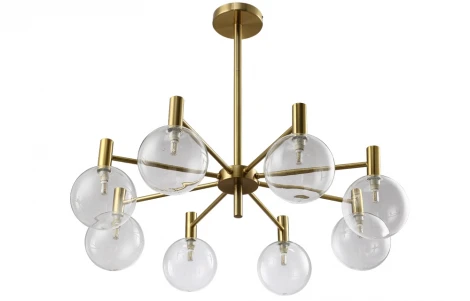 Потолочная люстра Crystal Lux Andres SP8 BRONZE/TRANSPARENTE