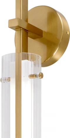 Бра (11067/1W Brass) Indigo Vitreo V000177L (LED, 220V, круглые)