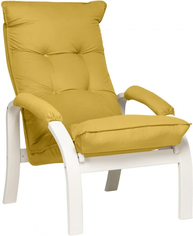 Кресло-трансформер Leset Левада (Фанера,Березовый шпон,Металл,Велюр/Желтый) арт.2500000117220