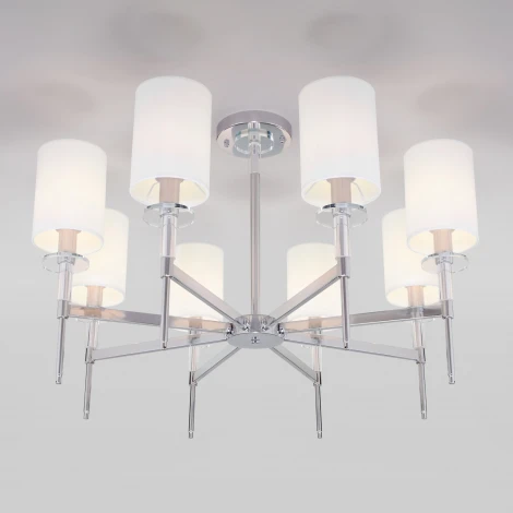 Потолочная люстра Eurosvet Brielle 60132/8 хром