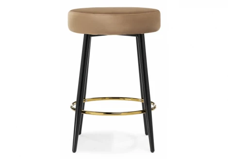 Барный стул Woodville Plato dark beige 15059