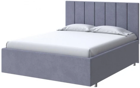PROxSON Кровать Modern Large (Ткань: Велюр Casa Благородный серый) 90x200