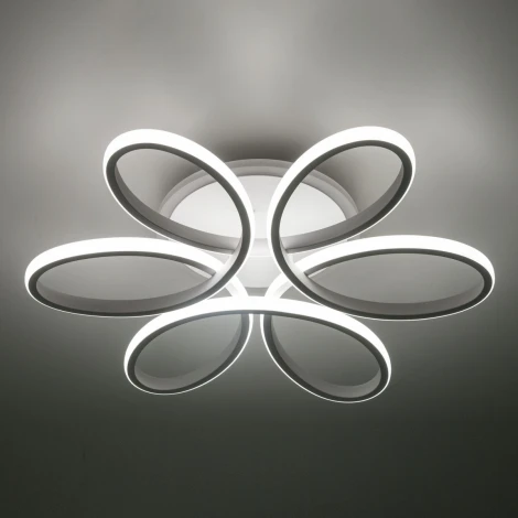 Потолочная люстра RGB Citilux Сезар Смарт CL233A150E (LED, 220V, умный дом - Алиса, Маруся, Сири, цветы)