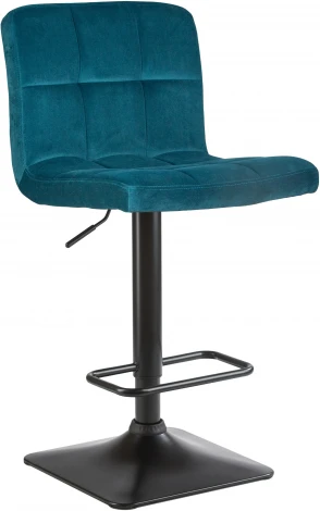Стул барный DOMINIC (морской волны велюр (MJ9-99))