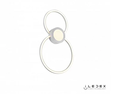 Настенно-потолочный светильник iLedex Galaxy X046324 24W 3000K WH (220V, кольцо)