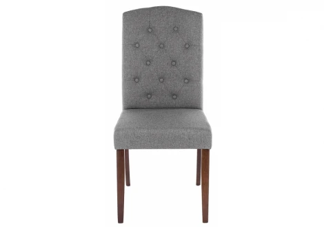Обеденный стул Woodville dark walnut / fabric grey 11022
