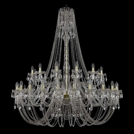 Подвесная люстра Bohemia 1406 1406/24+12/530/h-164/G