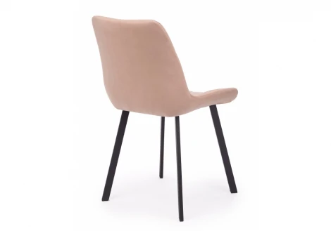 Стул на металлокаркасе Челси 360 П бежевый (zd 210) / черный np 632478