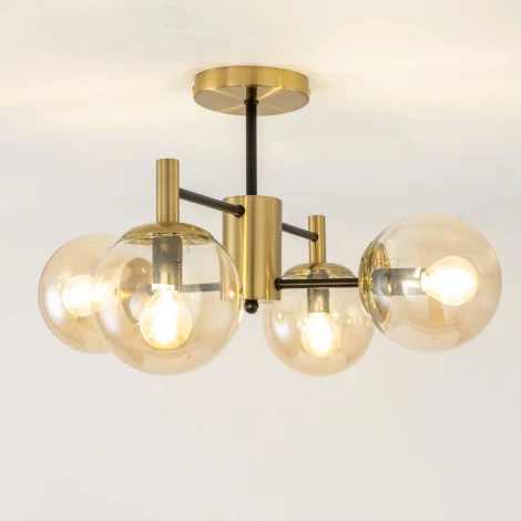 Потолочная люстра на штанге Citilux Шарлиз CL143143 (220V, шарики)