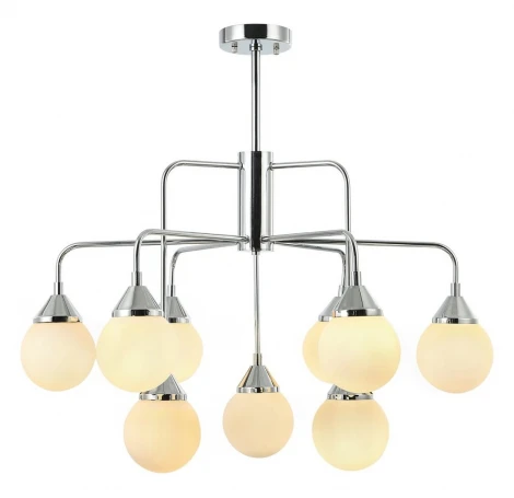Потолочная люстра на штанге Stilfort Saturn 2125/09/09P (220V, шарики)