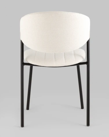 Стул Харпер ткань рогожка молочный Stool Group арт.УТ000036751