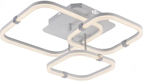 Потолочная люстра Escada Factor 10280/3LED 77Вт, металл/акрил, хром (регулировка яркости, 220V, пульт управления)