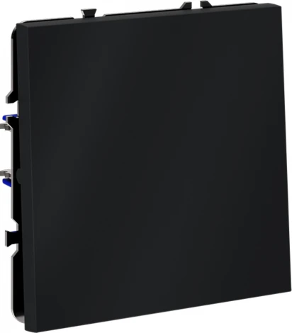 Проходной переключатель одноклавишный (графит) Voltum S70 VLS010307