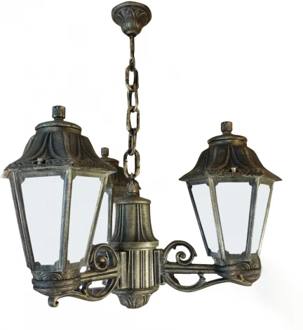 Уличный светильник подвесной Fumagalli Anna E22.120.S30.BYF1R (220V, на цепи, под старину, IP44)