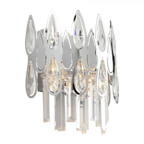 Настенный светильник Omnilux Riposto OML-71701-02 (220V, хрусталь)