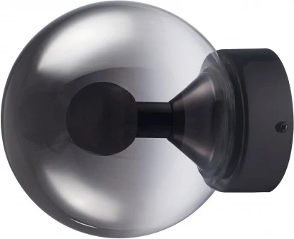 Настенный светильник iLedex Aura 8615W-1S BK-SM (220V, шар)