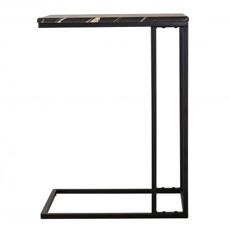 Стол придиванный BeautyStyle 30 черный порторо/черный Mebelik 009574