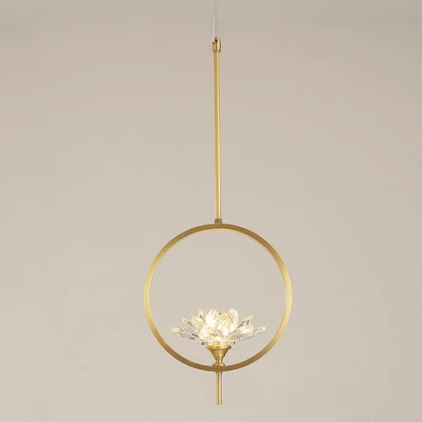 Подвесной светильник Lotos One 1 ImperiumLoft Lotos-One01 (140840-26) (220V, на тросе)