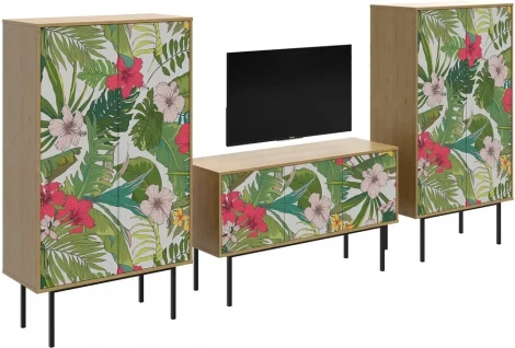 Композиция Boho Color 3 ОГОГО (арт.599568), (ЛДСП/Дуб Корбридж)