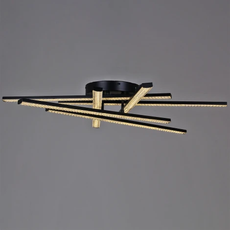 Потолочная люстра (+ночной режим) светодиодная на штанге с пультом Reluce 77138-0.3-06 (220V)