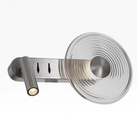 Настенный светильник светодиодный со спотом с выключателем Citilux Corta CL245031