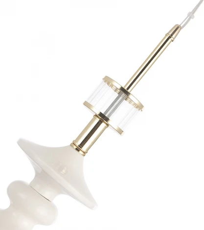 Подвесной светильник Crystal Lux VALENCIA SP1.4 GOLD (220V, на проводе)
