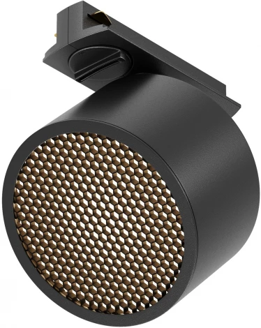 Трековый светильник однофазный, 12W 220V Maytoni Glare TR225-1-GX53-B (круглые)