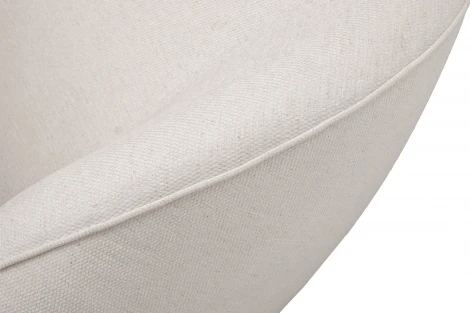 Кровать Palazzo 180 без мех.шенилл экрю Natur Ecru 215*240*90см Garda Decor