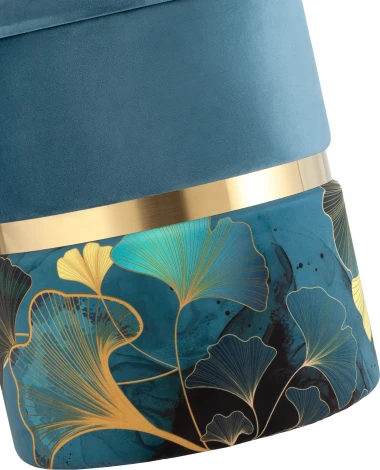 Пуф Stool Group Кэрри с ящиком велюр Gingko