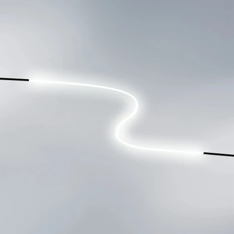 Трековый светильник с гибким неоном гибкий низковольтный 24V 20W Lightstar Linea 206214 (LED)