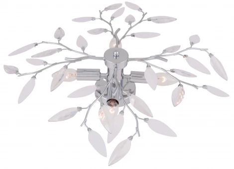 Потолочная люстра Globo vida 63160-4 (220V, лепестки, листья, ветки)