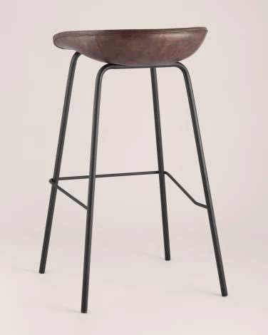 Стул барный Stool Group Beetle Lite PU коричневый УТ000001228